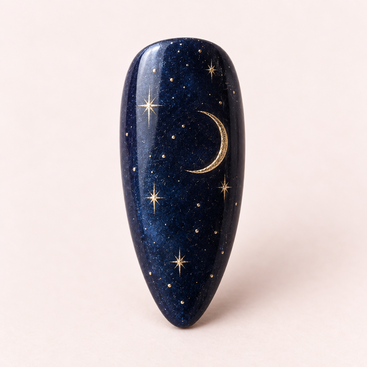 One Midnight Stars concept nail