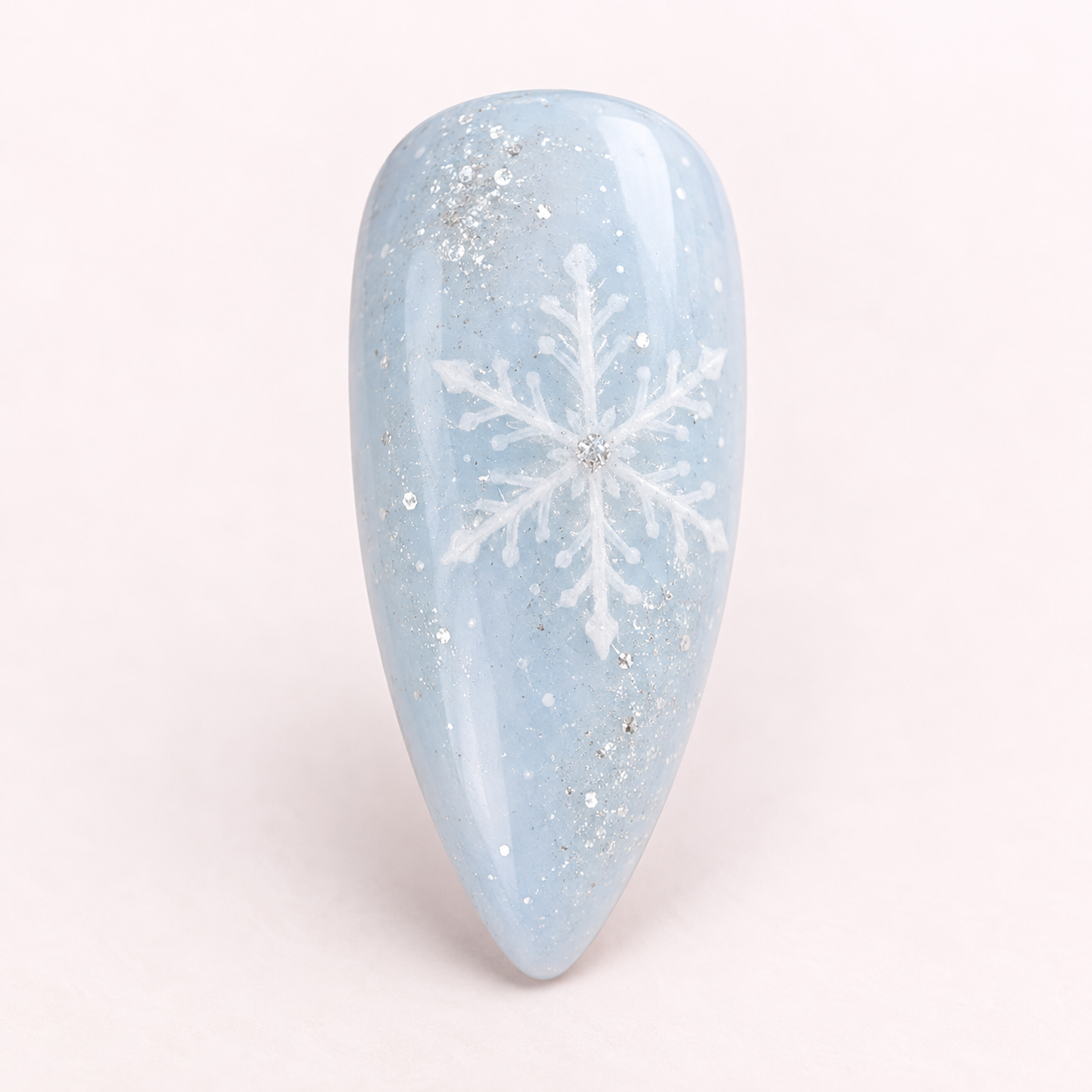 One Winter Snowflake concept nail